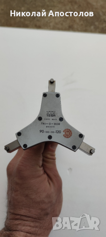 Триточков вътромер TESA, снимка 6 - Други инструменти - 36499339