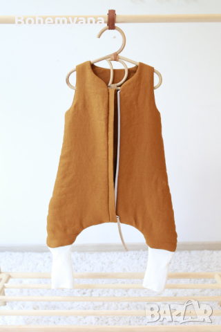 Babyly ленено чувалче с крачета 2 тог 24-36 м – карамел