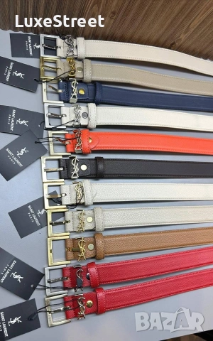 YVES SENT LAURENT 🤍 Естествена Кожа 🤍 Дамски Колани , снимка 2 - Колани - 54138513