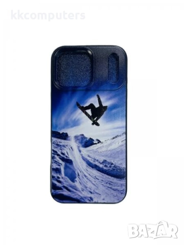 Калъф силикон Snowboard за iPhone 17 6.3 Баркод : 3132718