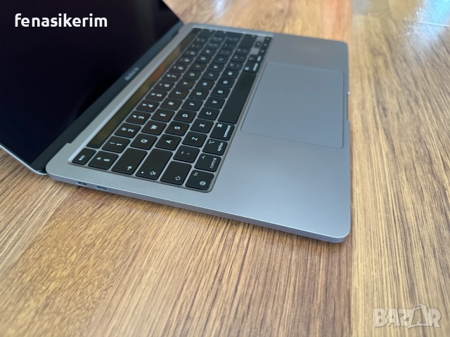 13.3' Apple MacBook Pro M1 2020 Space Grey 16GB RAM/256 GB SSD - Батерия 74 цик., снимка 10 - Лаптопи за работа - 52892047