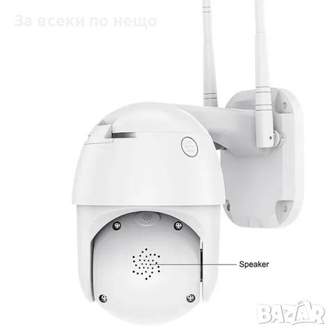 Безжична външна въртяща с 2 антени WIFI Full HD IP camera камера 5MP, снимка 5 - IP камери - 39308186