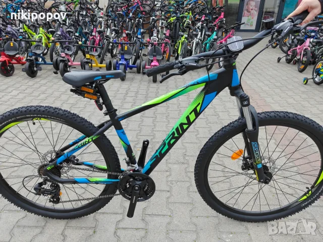 Промо велосипед 27.5" Sprint MAVERICK черен, снимка 2 - Велосипеди - 56070379