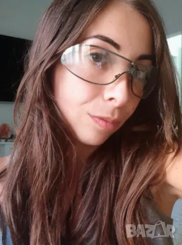 Gucci GG 1658 дамски ретро слънчеви очила wrap shield occhiali lunette brille y2k, снимка 5 - Слънчеви и диоптрични очила - 48788940