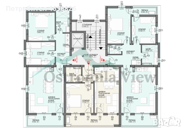 НА ЗЕЛЕНО! Двустайни и тристайни апартаменти от инвеститор - кв. Остромила, Пловдив, снимка 2 - Апартаменти - 52514144