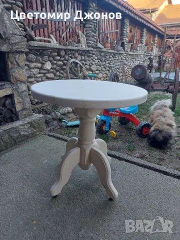 Маса от дърво (кръгла маса), снимка 15 - Маси - 48264129