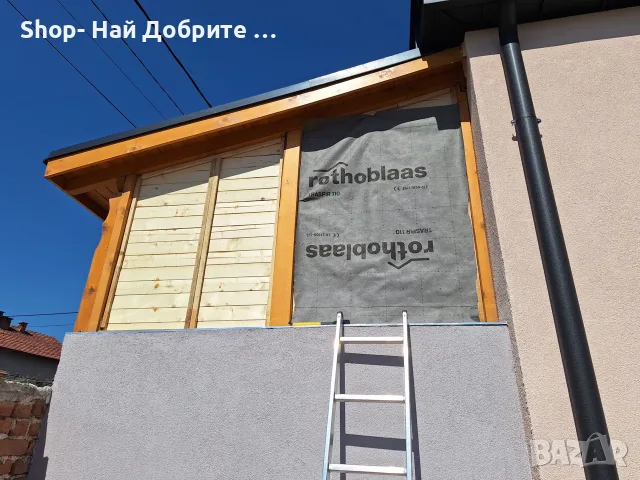 Дървени Навеси Перголи Покриви/ Продажба и боядисване на Ламперия, снимка 15 - Бояджийски услуги - 55779154