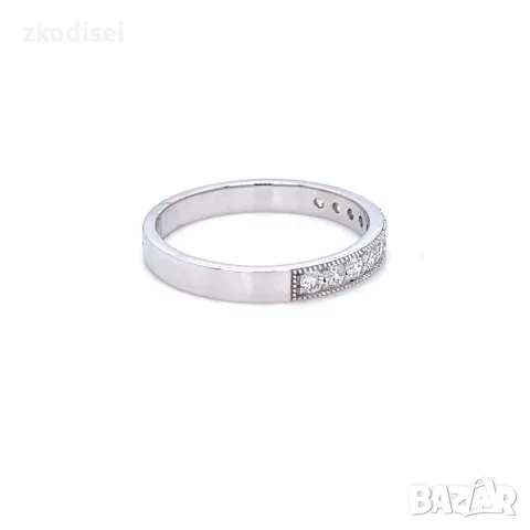 Златен дамски пръстен с диамант 0,36Ct. чистота:SI размер:54 модел:42925-1, снимка 2 - Пръстени - 55824593