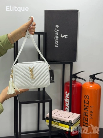 Чанти Yves Saint Laurent Lou Camera Bag ➡️22 Cm ⬆️16 Cm, снимка 5 - Чанти - 54359900