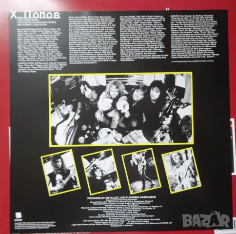 Плоча - Metallica - Master of Puppets (Battery Brick Vinyl), снимка 3 - Грамофонни плочи - 49814617