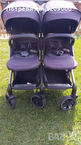 количка за близнаци Easy Go Echo, снимка 5 - Детски колички - 53935276
