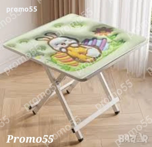 ПРОМОЦИЯ! Сгъваема масичка с 3D цветни мотиви, снимка 4 - Градински мебели, декорация  - 50569999