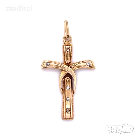 Златен медальон 3,47гр. 14кр. проба:585 модел:31729-5, снимка 1