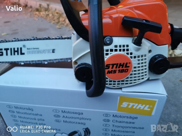 Бензинов трион резачка мс 180, снимка 3 - Градинска техника - 42513753