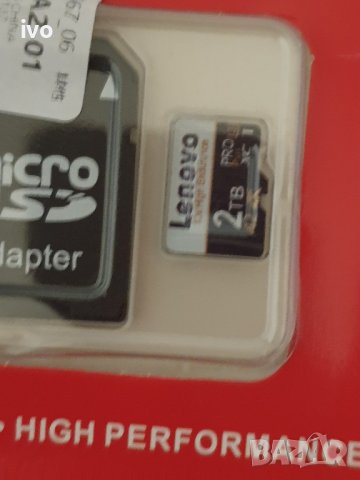 lenovo micro sd 2tb, снимка 7 - Карти памет - 42811553