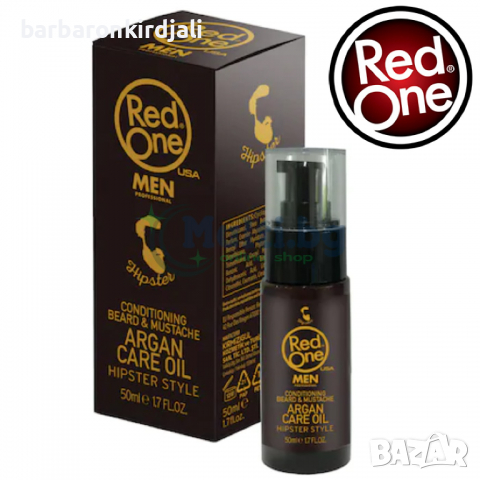 Олио за брада и мустаци Argan Care Oil от RedOne®! 