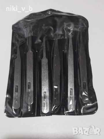 Комплект пинсети, снимка 4 - Други инструменти - 53276530