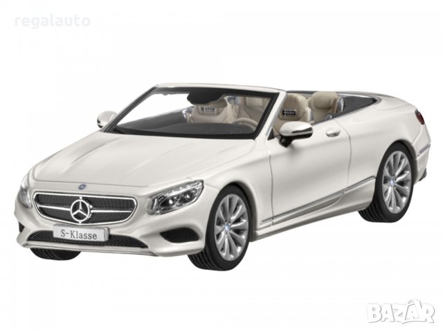 B66960353,умален модел die-cast Mercedes-Benz S-Class A217 Cabriolet,2015 1:43, снимка 2 - Колекции - 31581827