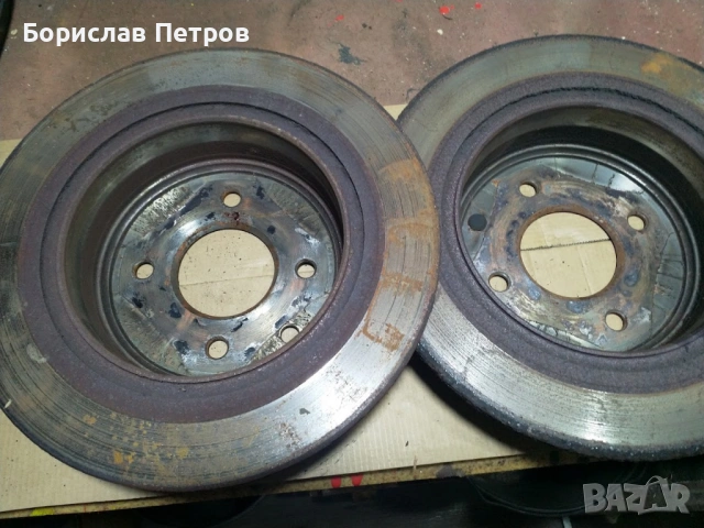 Заден мост с главини и спирачки, снимка 5 - Части - 53925967