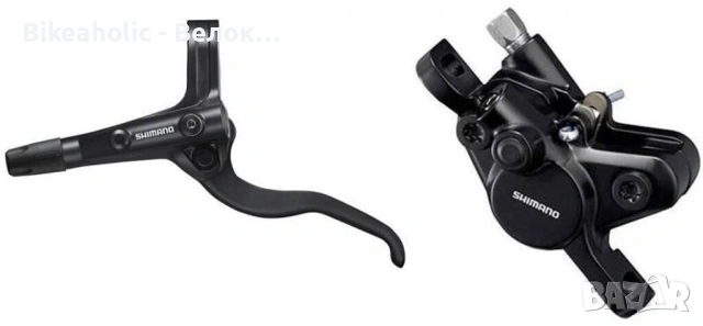 Комплект спирачки Shimano BL-MT401/BR-MT410 2-бутални (L.1000mm/1700MM), снимка 2 - Части за велосипеди - 54001806