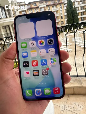 iPhone 13 128GB Red - Батерия 82%, снимка 2 - Apple iPhone - 56057652