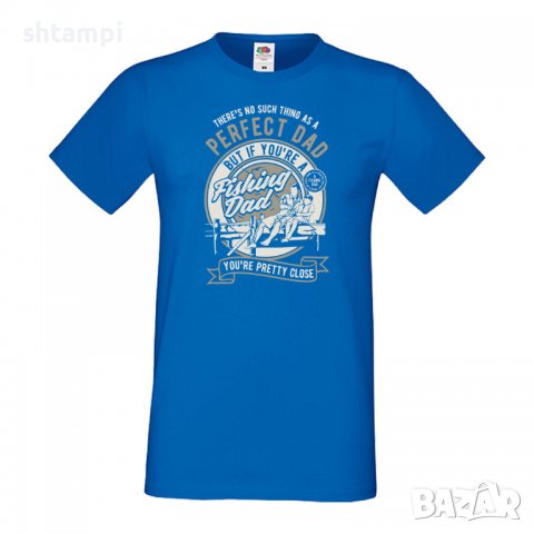 Мъжка тениска Fishing Dad За риболов,Рибар,Риболовец,Риба,Изненада,Подарък,Празник , снимка 4 - Тениски - 36812049