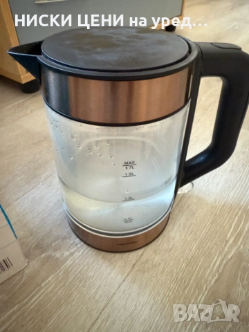 Стъклена кана Medion, снимка 3 - Кани - 51690676