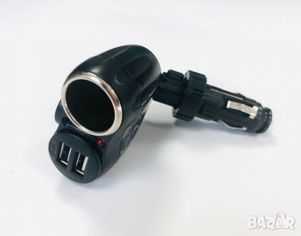 гнездо, букса за запалка на автомобил, 2 USB, 12/24 V, внос от Германия, снимка 8 - Аксесоари и консумативи - 34216676