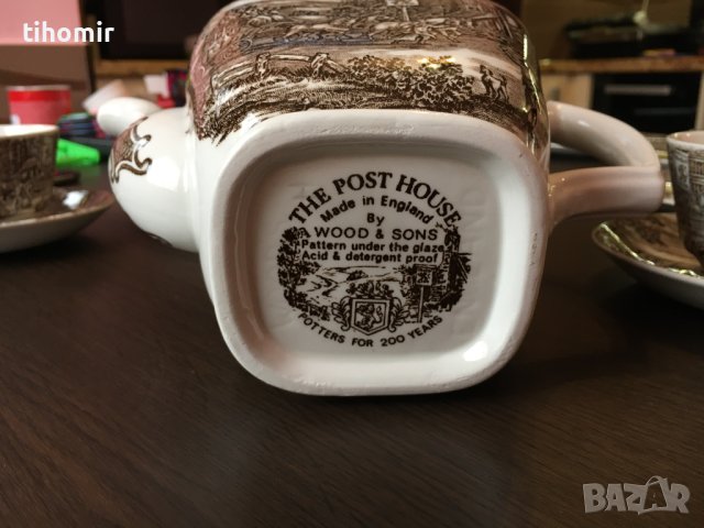 Английски порцеланов сервиз за чай 19 части, снимка 10 - Сервизи - 40665150