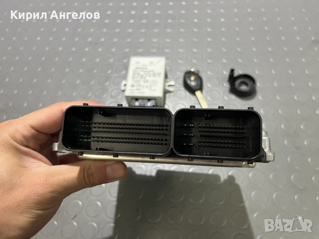 Компютър с EWS за BMW E46 320D (150 к.с. Евро 3), снимка 3 - Части - 52250338