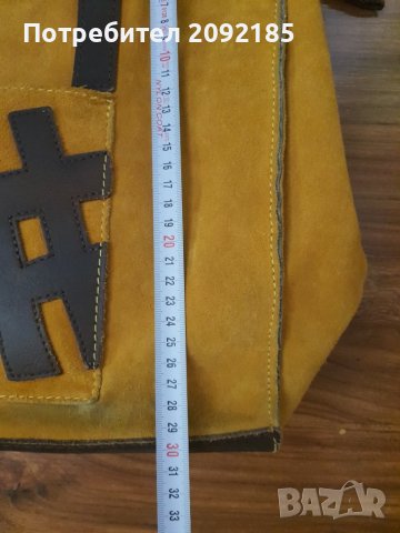 Кожена чанта, снимка 3 - Чанти - 37532890