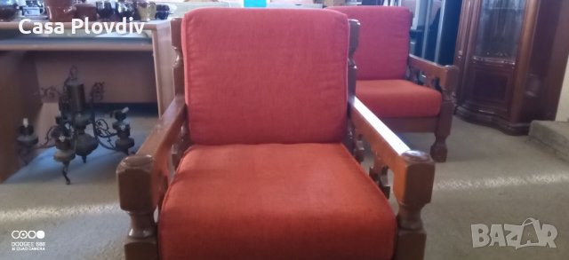 Кресла от масив , снимка 4 - Дивани и мека мебел - 38805672