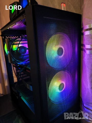 Геймърски i9 9900K, RX 7600 8GB,RAM 16GB DDR4 3600, SSD 512GB NVME, снимка 4 - Геймърски - 53048259