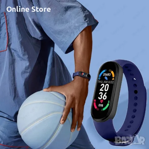 Спортна bluetooth смарт гривна, снимка 9 - Смарт гривни - 42554407