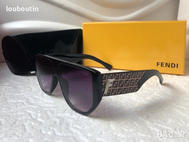 Fendi 2022 дамски слънчеви очила маска с лого, снимка 8 - Слънчеви и диоптрични очила - 38151847