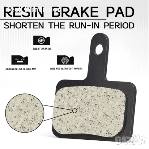 Вело накладки органични за дискови спирачки Shimano,Tektro и др., снимка 4 - Части за велосипеди - 52761377