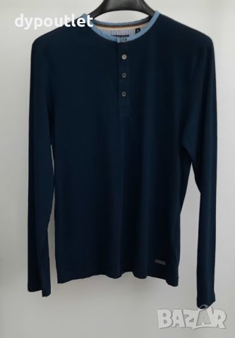 Мъжка памучна блуза с цепка и копчета BRAVE SOUL ,размери - S, M, L и XL .                          , снимка 3 - Блузи - 39266129