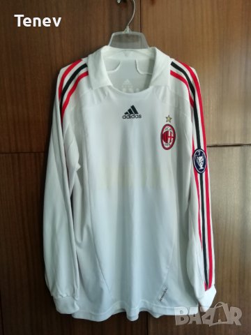 AC Milan David Beckham Adidas Formotion оригинална тениска фланелка с автограф Милан Бекъм , снимка 4 - Футбол - 42797961