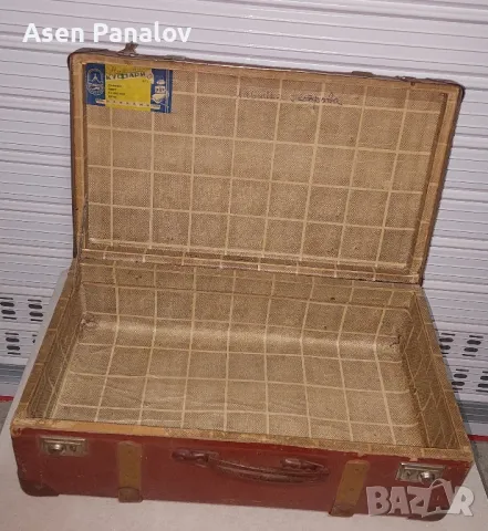 Стар ретро куфар 55/32/27, снимка 2 - Антикварни и старинни предмети - 49152498