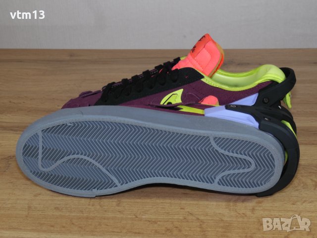Нови! Nike Blazer Low Acronym Night Maroon - 39 / 40 и 40,5 номер Оригинални!, снимка 4 - Маратонки - 39555705