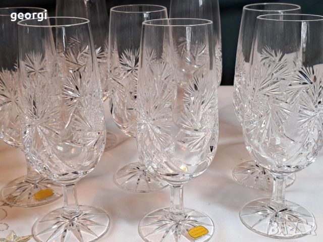 немски кристални чаши оловен кристал 29/1, снимка 13 - Чаши - 52027128