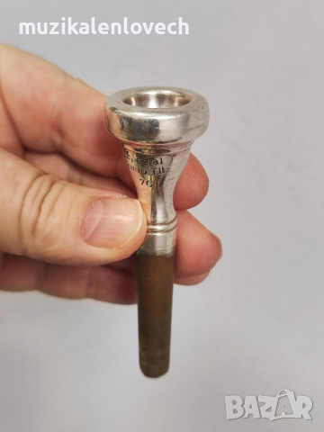 Bruno Tilz 200-7 C (Spezial) Mouthpiece  Trumpet - Мундщук за Б тромпет /Професионален/, снимка 4 - Духови инструменти - 44529551