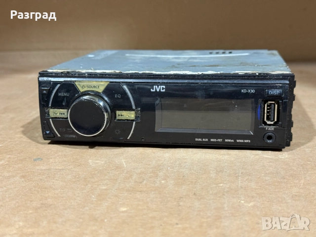 Музика за кола JVC KD-X30  USB/Aux/Radio