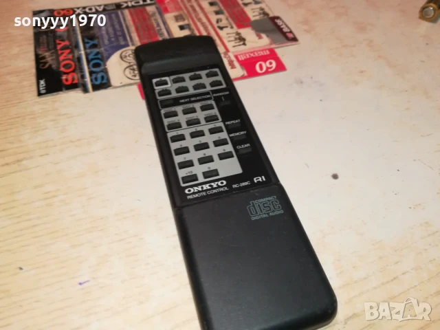 ONKYO RC-289C ORIGINAL REMOTE-ВНОС SWISS 0106251204, снимка 2 - Други - 50503348