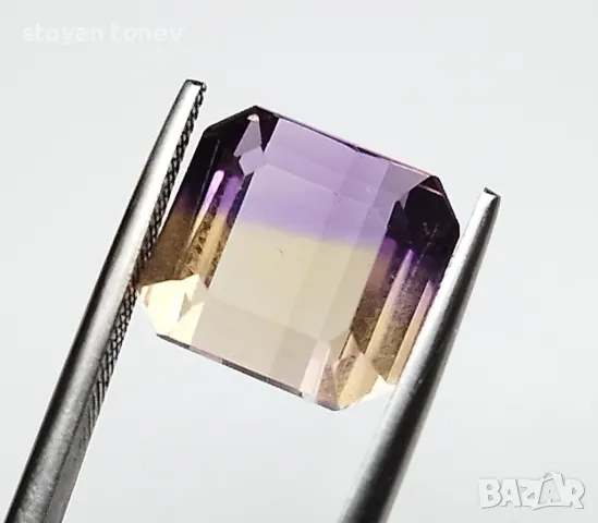 Аметрин с наситен цвят и VVS чистота - 5кт.! Нов!, снимка 12 - Други - 49758731