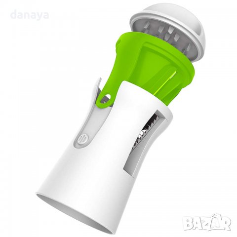 712 Спираловидна резачка за зеленчуци на ивици резачка за зеленчукови спирали и декорация, снимка 11 - Прибори за хранене, готвене и сервиране - 38334812