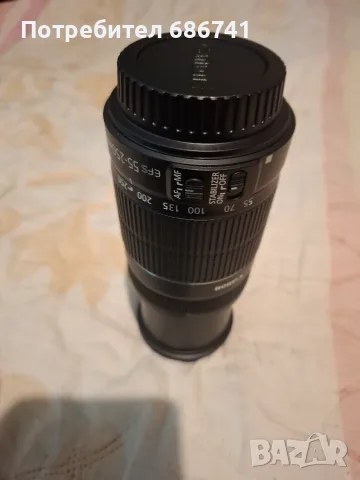 Обектив Canon EF-S 55-250 mm 1:4-5,6 IS II, снимка 4 - Обективи и филтри - 55949118