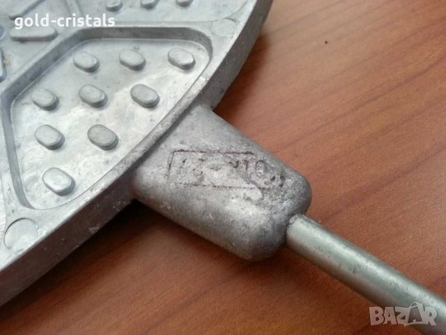 ретро двоен сач за гофрети палачинки , снимка 5 - Антикварни и старинни предмети - 23052141