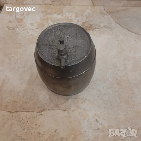 калайена бъчвичка буренце за алкохол, снимка 4 - Антикварни и старинни предмети - 48723959