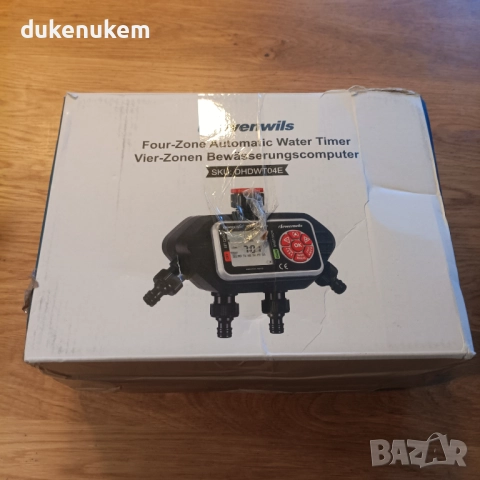 Програматор за напояване, таймер, 4 изхода, 16 индивидуални програми, снимка 11 - Напояване - 52711169